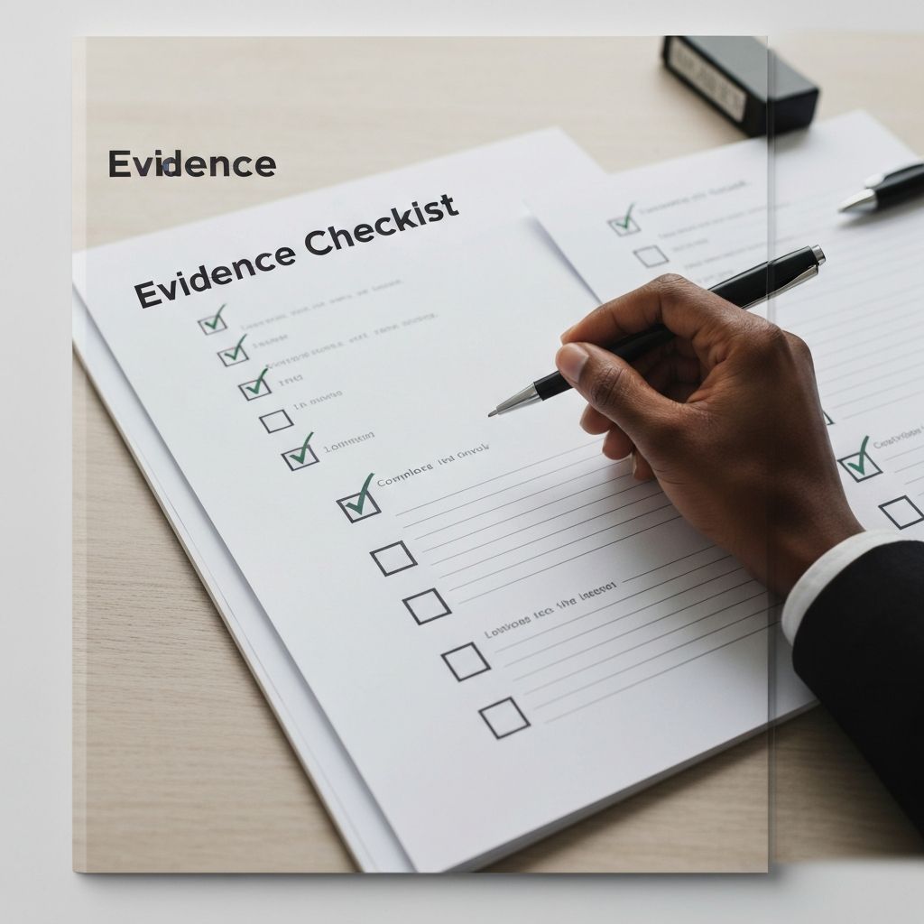 Evidence Checklist for EB-1A